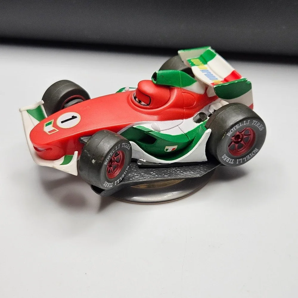 Francesco Race Car Disney Infinity Figure 1.0 INF-1000020 USED Video Game Toy